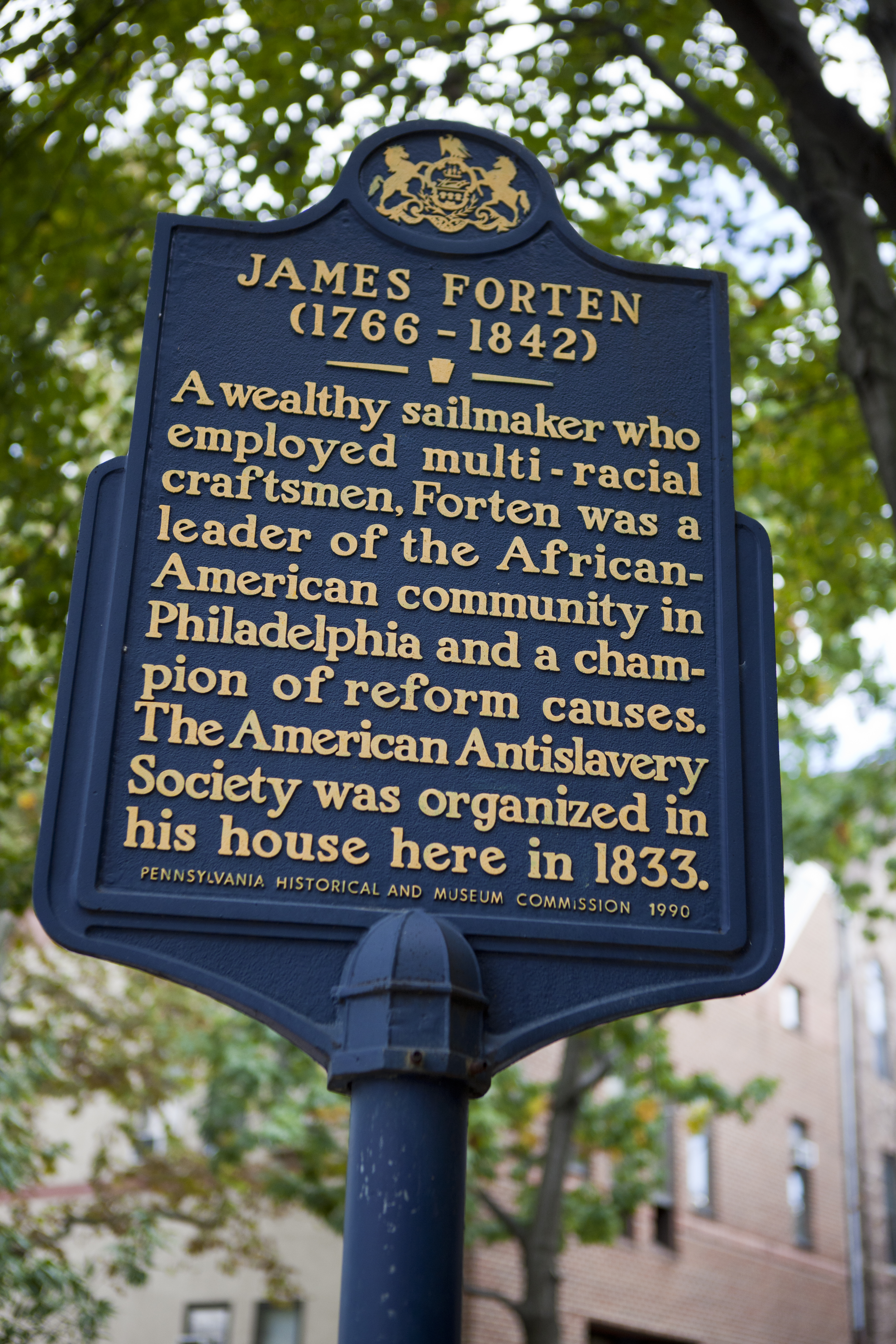 PA-082 James Forten (1766-1842)